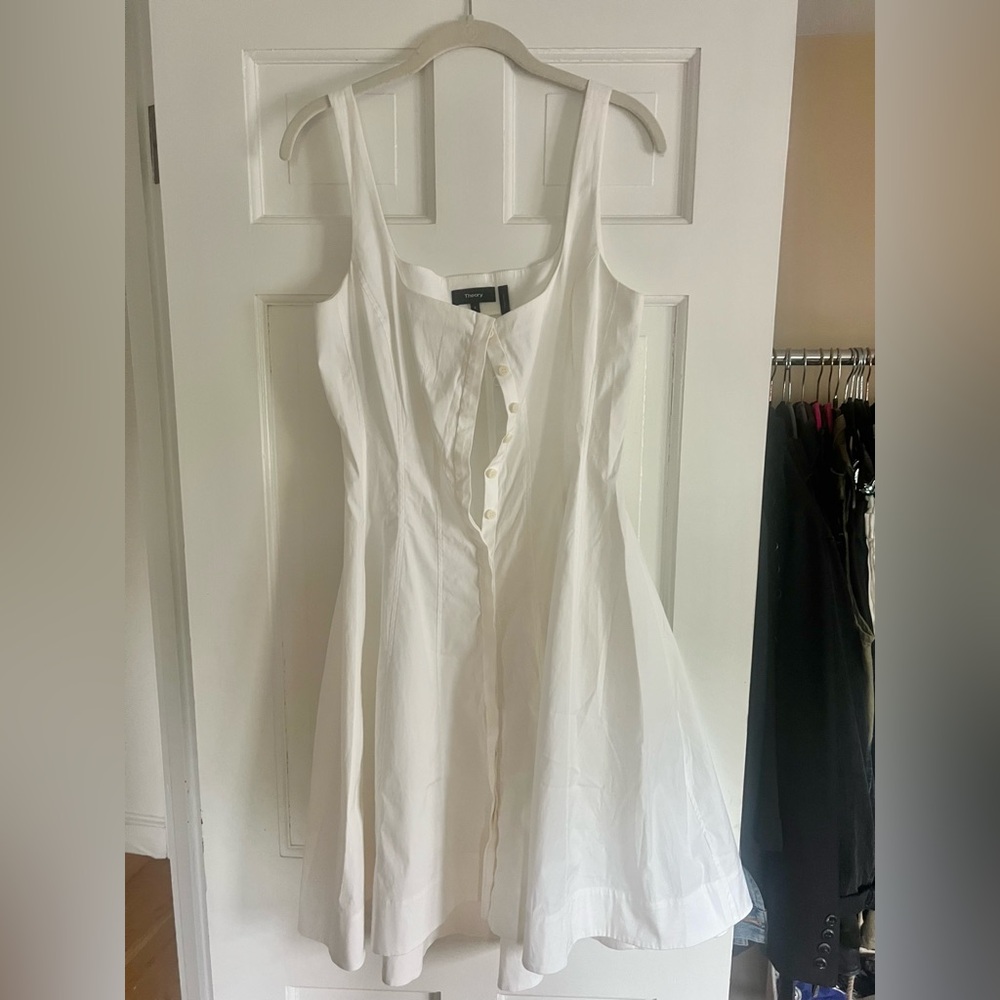 Theory Like New Modern Flare Dress